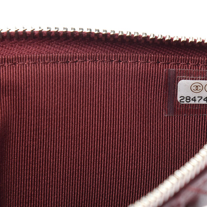 Chanel Lambskin Quilted Classic Flat Wallet Pouch Red 7 of 7