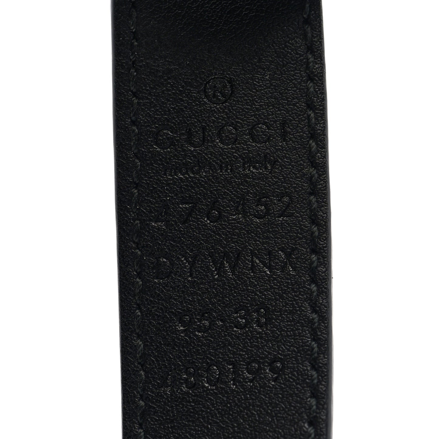 Calfskin Queen Margaret Bee Belt 95 38 Black