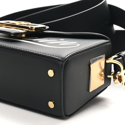 Lanvin Calfskin Logo Nano Pencil Bag Black 9 of 9