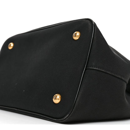 Prada Jacquard Logo Tote Black 8 of 8