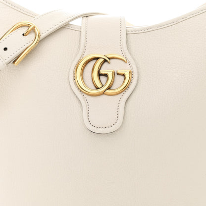 Gucci Goatskin Large Aphrodite Shoulder Bag Mystic White 8 of 10