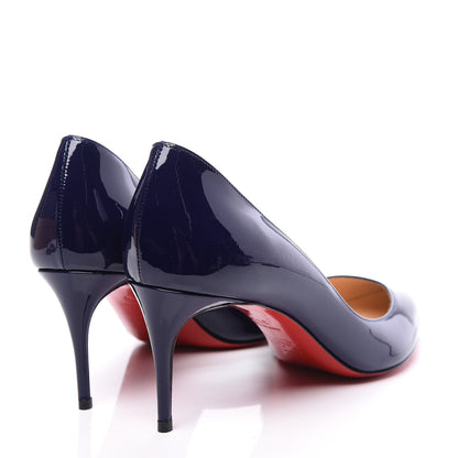 Christian Louboutin Patent Iriza 70 Pumps 37.5 Purple Pop 4 of 8