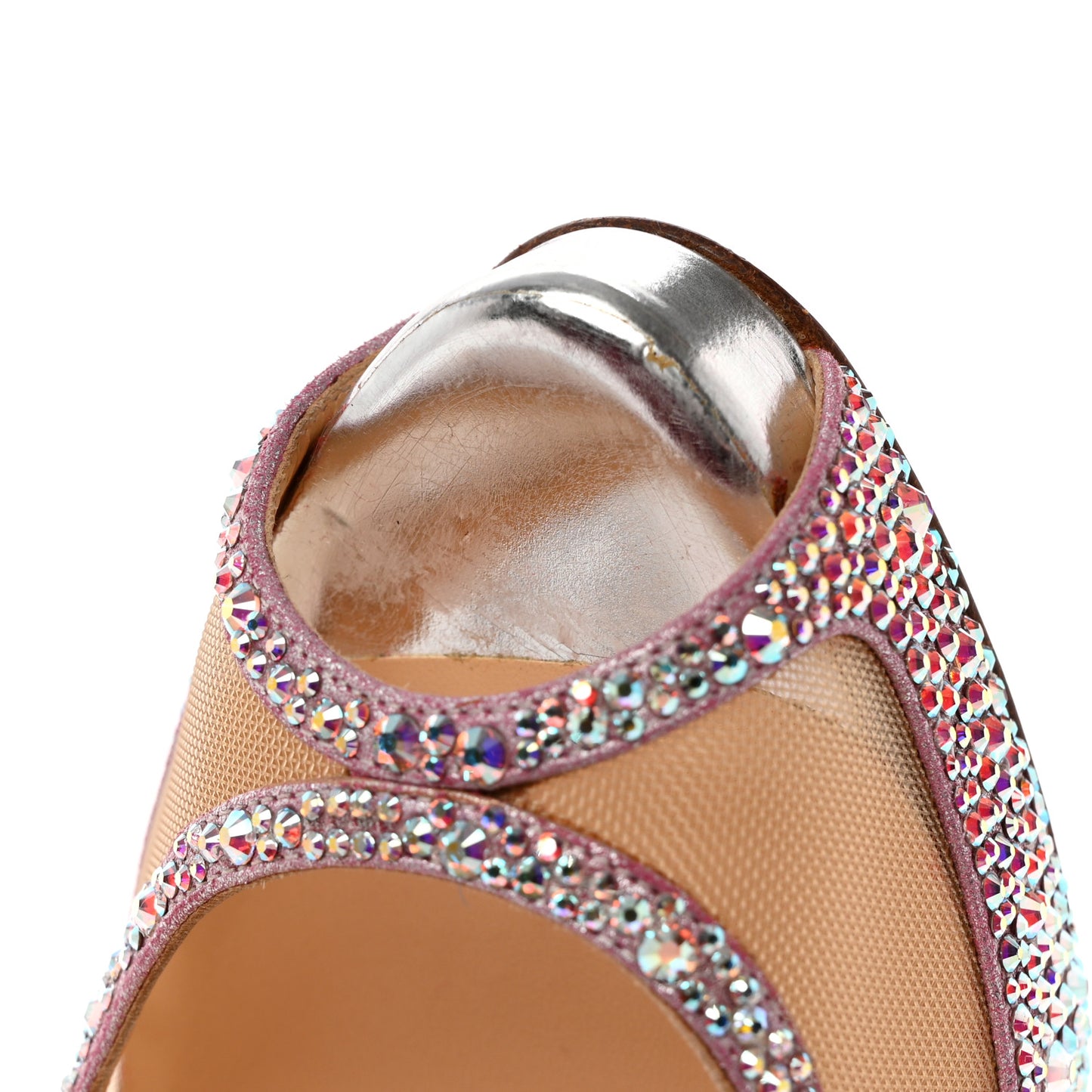 Crystal Strass Camilla 100 Pumps 37 Aurora Borea