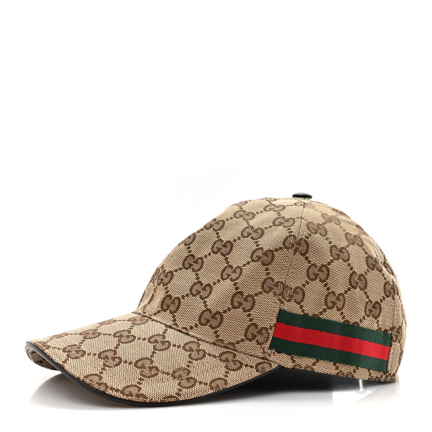 Gucci Monogram Web Baseball Hat S Beige Cocoa 1 of 8