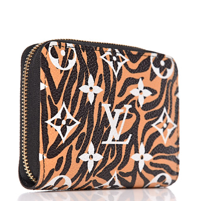Louis Vuitton Monogram Giant Jungle Zippy Coin Purse Black 3 of 7