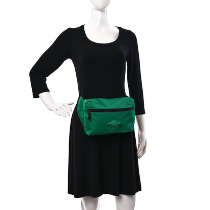 Versace Nylon Palazzo Medusa Belt Bag Green 2 of 9