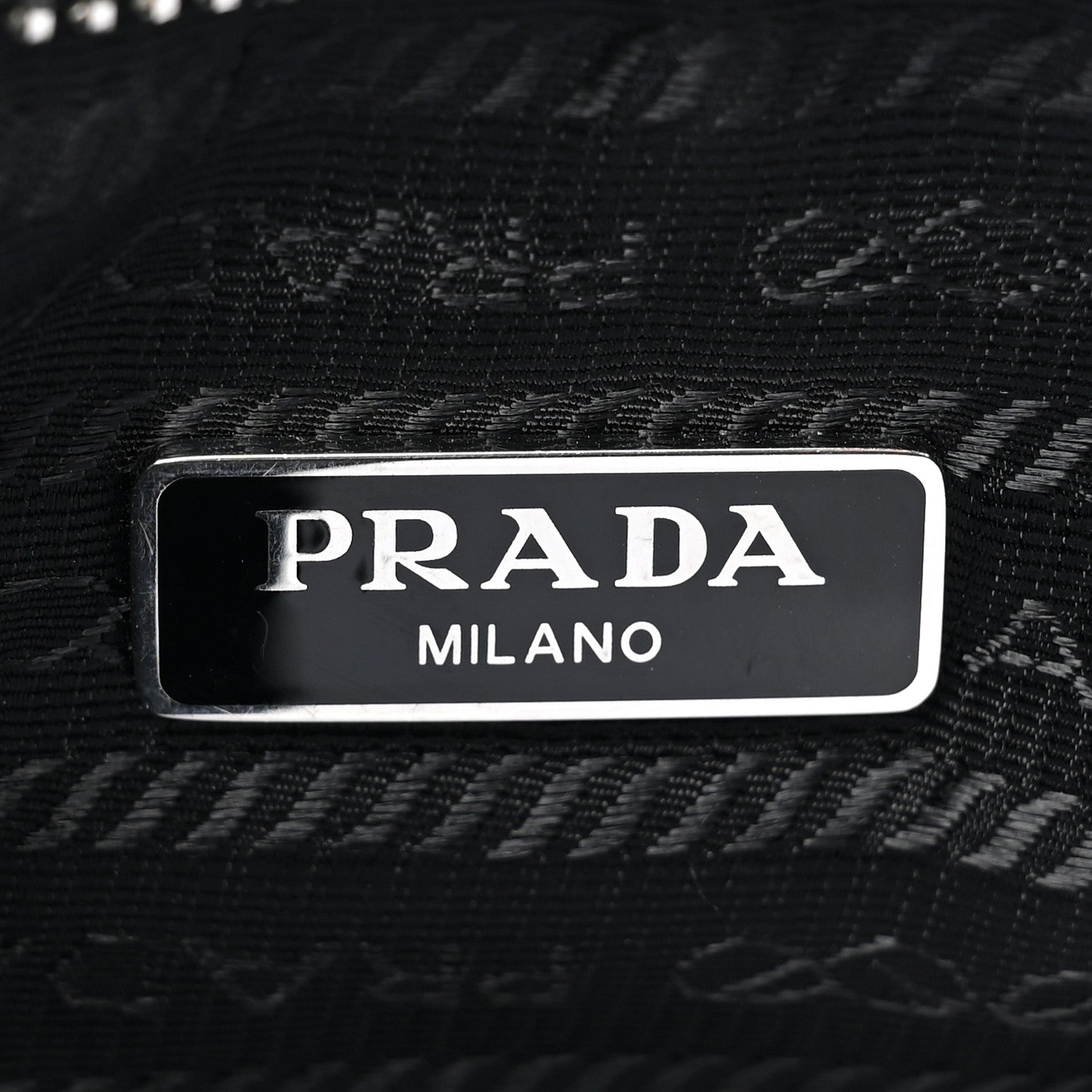 Prada Nylon Re-Edition 2005 Shoulder Bag Black 6 of 12
