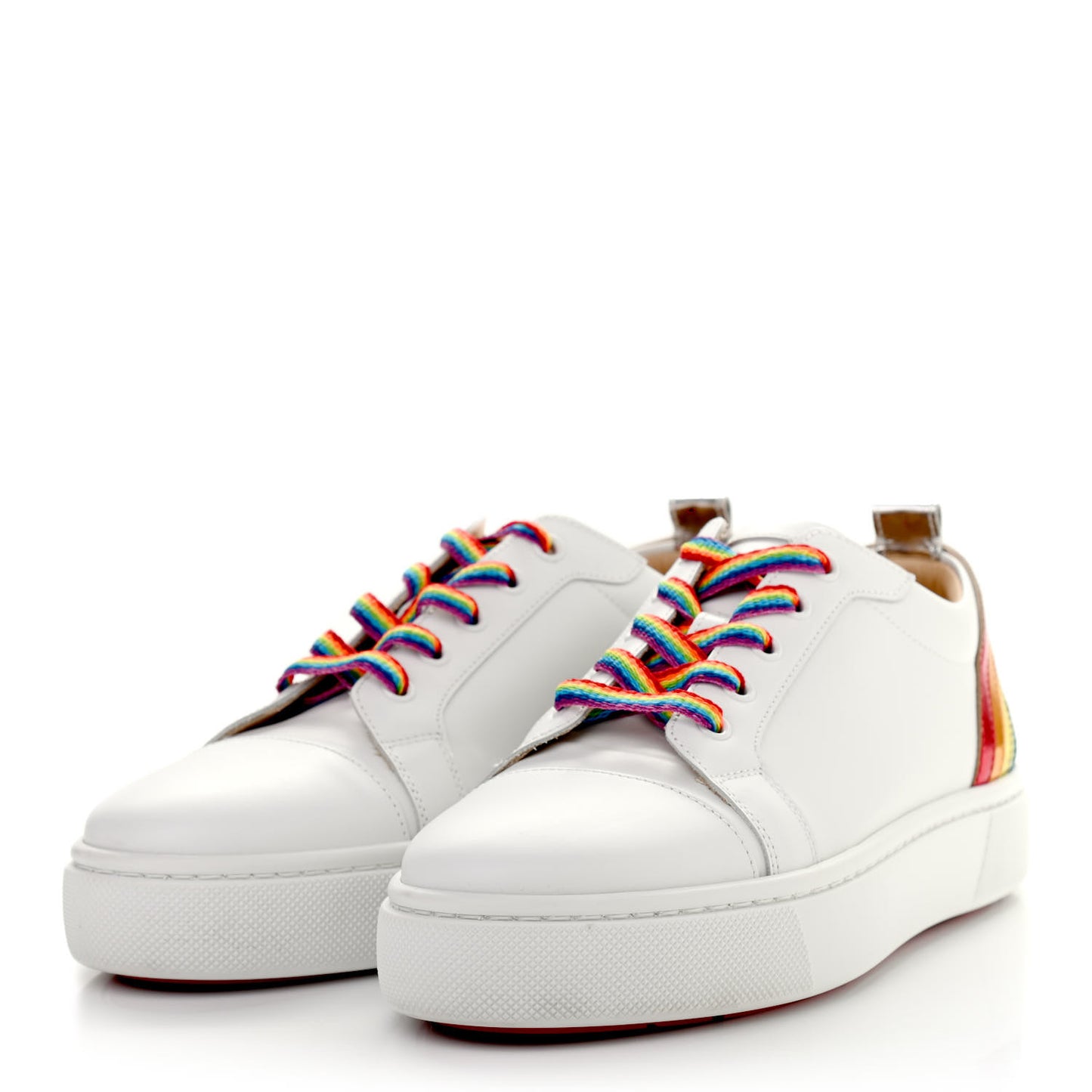 Calfskin Womens Arkenspeed Sneakers 38.5 White Multi
