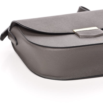 Celine Grained Calfskin Compact Trotteur Stone 8 of 10