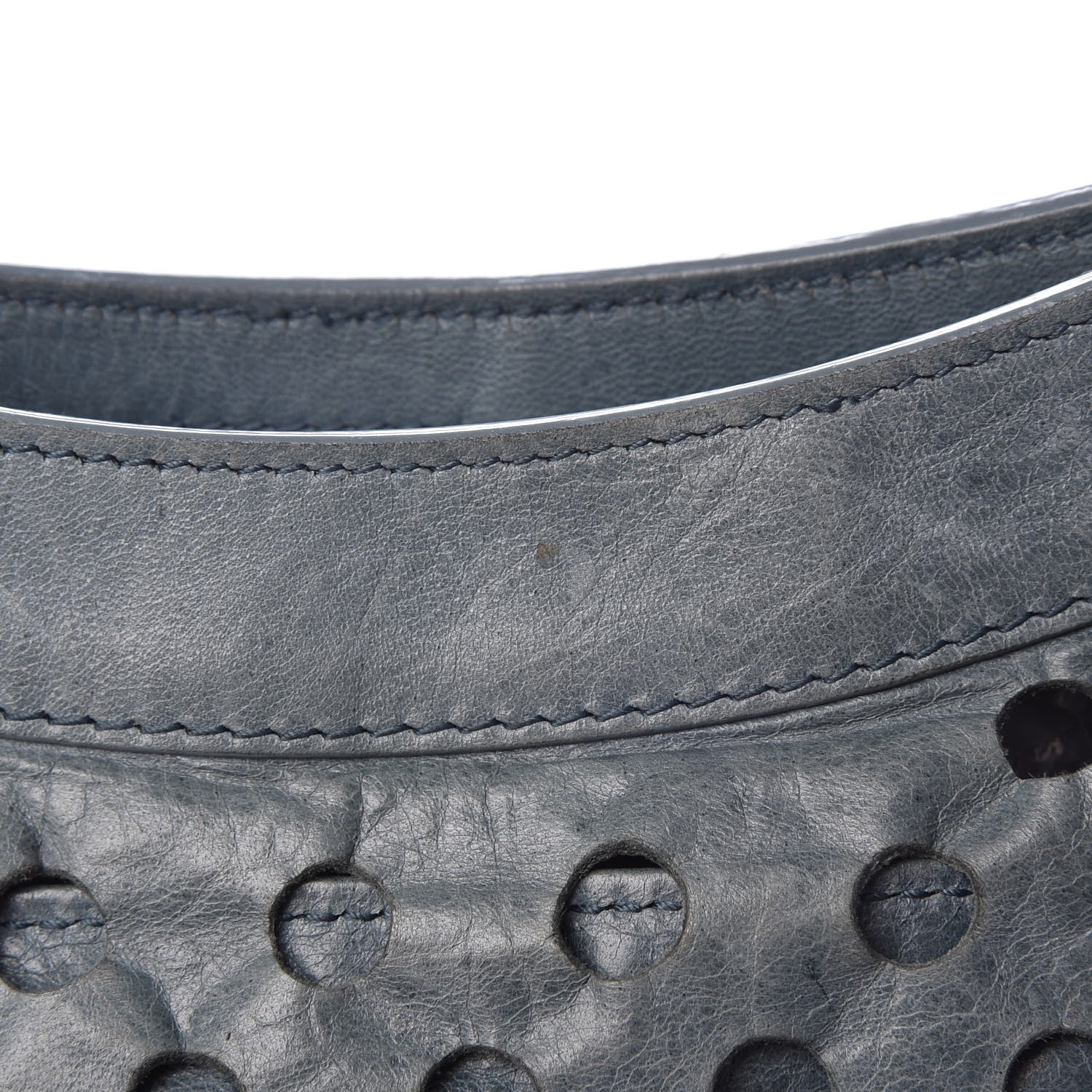 Balenciaga Agneau Classic Hardware Perforated Dot City Tempete 11 of 11