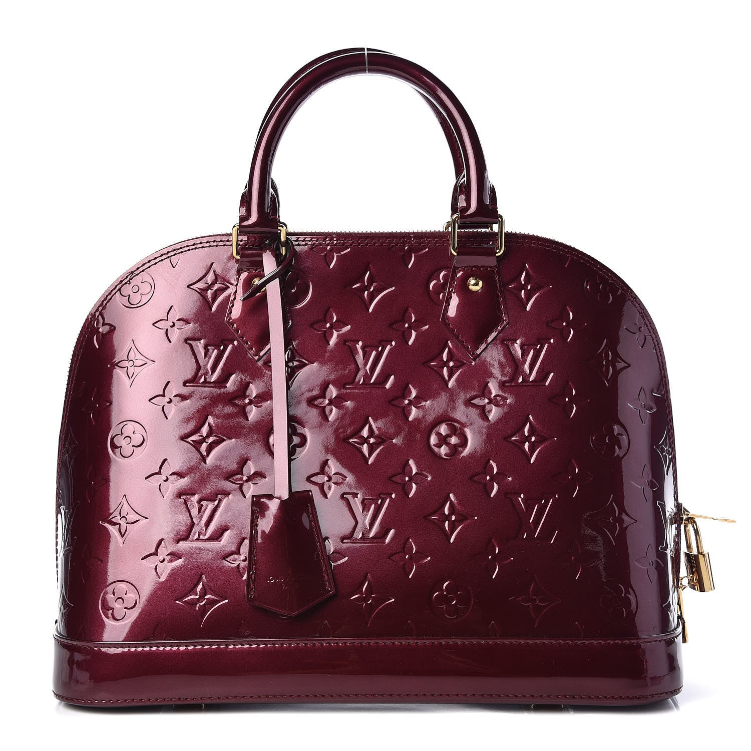 Louis Vuitton Vernis Alma PM Rouge Fauviste 1 of 8