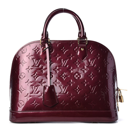 Louis Vuitton Vernis Alma PM Rouge Fauviste 1 of 8