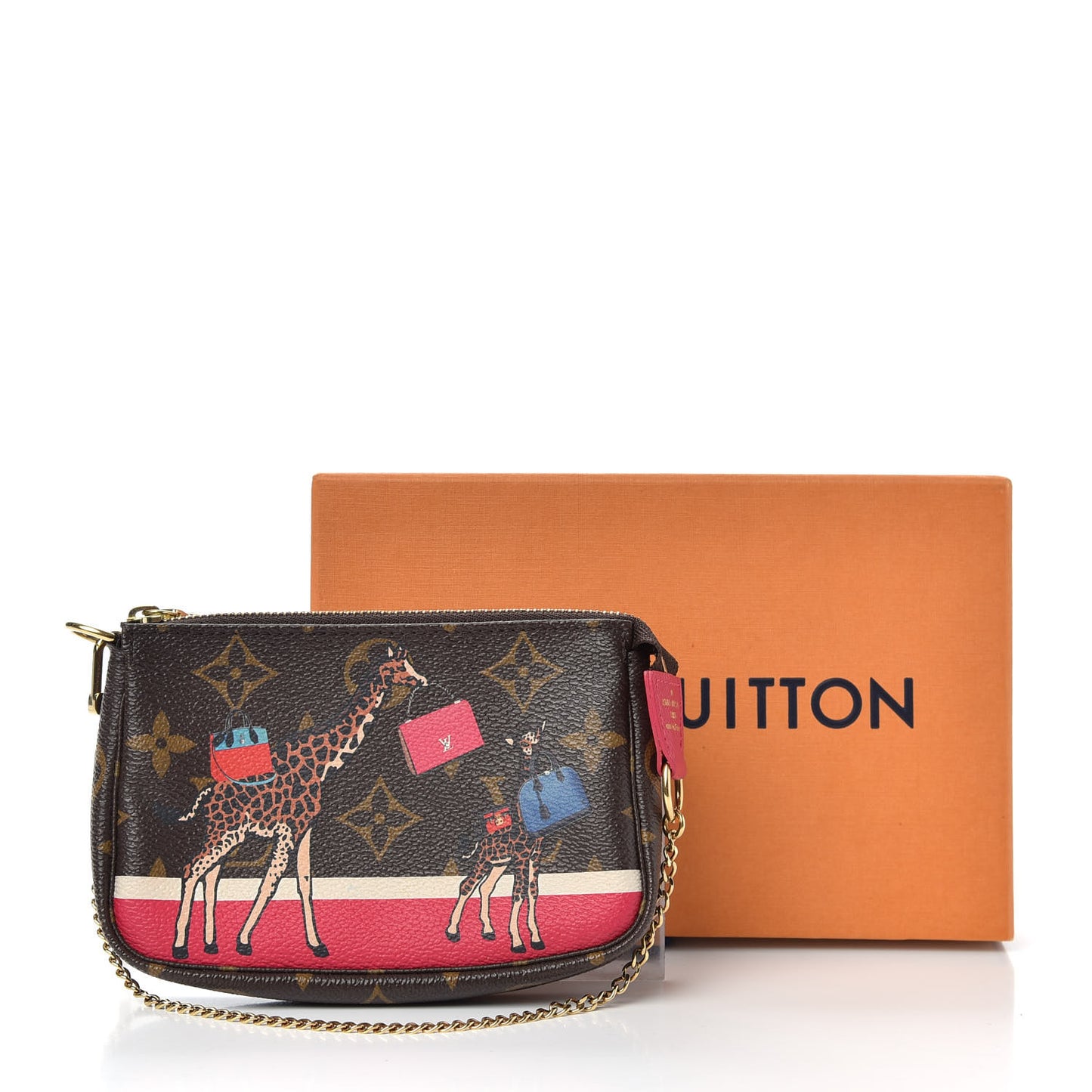 Monogram 2017 Christmas Animation Mini Pochette Accessories