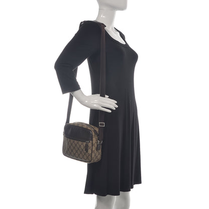 Gucci GG Plus Monogram Shoulder Bag Dark Brown 2 of 17