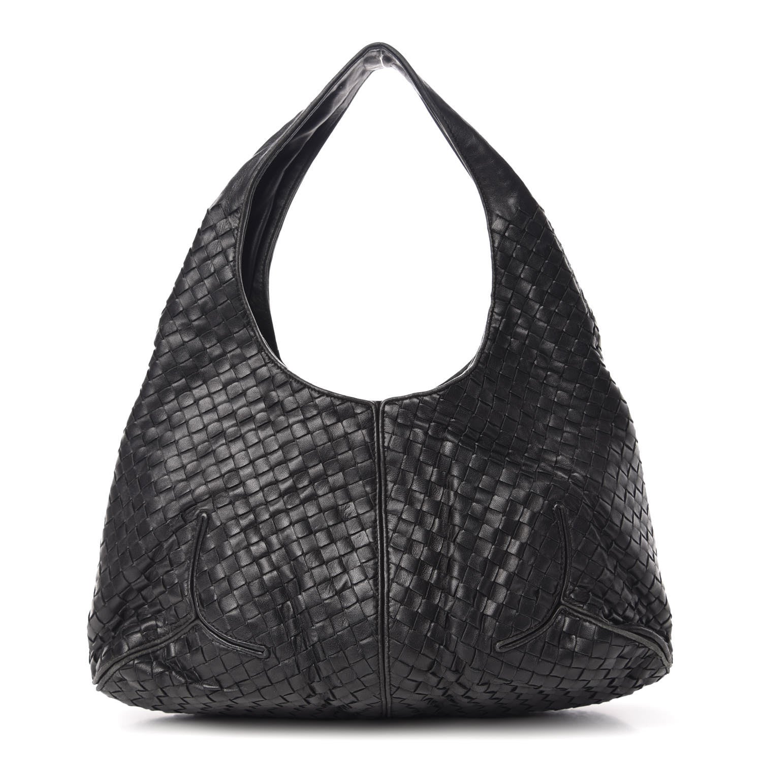 Bottega Veneta Nappa Intrecciato Ball Hobo Black 1 of 13