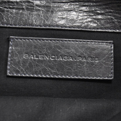 Balenciaga Agneau Giant Envelope Clutch Anthracite GSH 6 of 7
