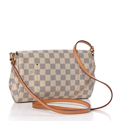 Louis Vuitton Damier Azur Favorite MM 3 of 13