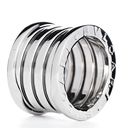 Bulgari 18K White Gold B.Zero1 Five-Band Ring 46 3.75 4 of 6