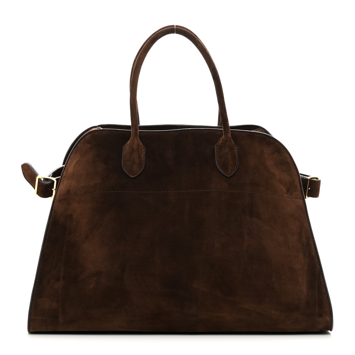 The Row Suede Soft Margaux 15 Mocha 1 of 9