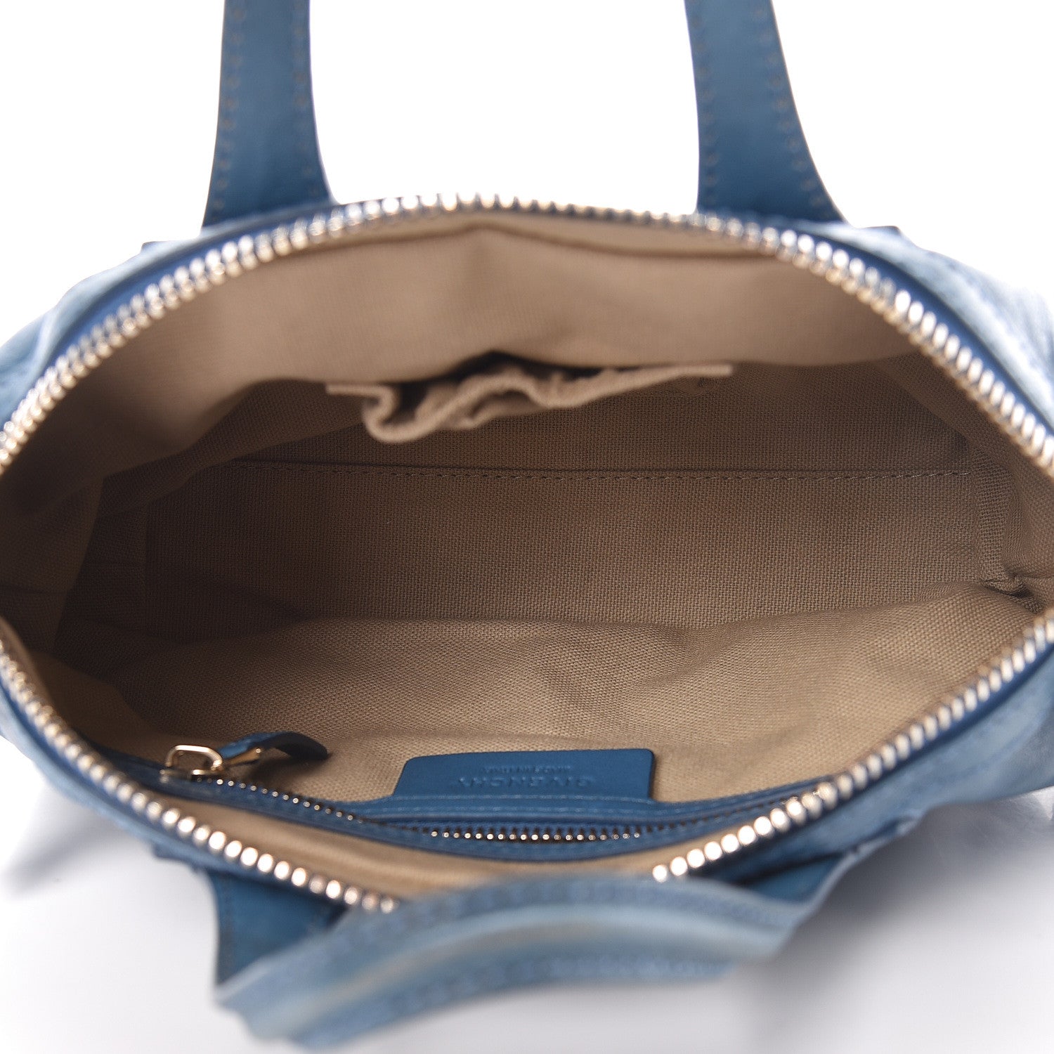 Givenchy Lambskin Micro Nightingale Medium Blue 5 of 15