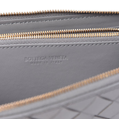 Bottega Veneta Nappa Intrecciato Zip Around Wallet Concrete 5 of 8