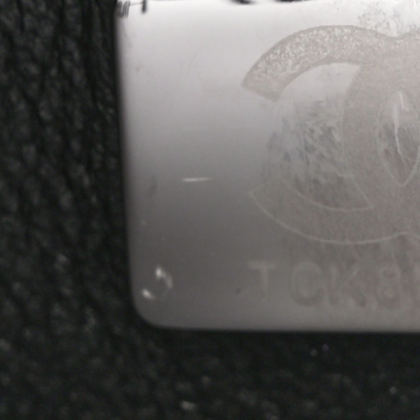 Calfskin Quilted Ombre Medium Double Flap Black