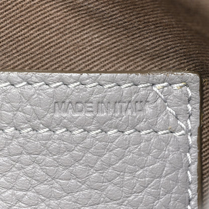 Chloe Calfskin Medium Marcie Round Crossbody Bag Cashmere Grey 7 of 11