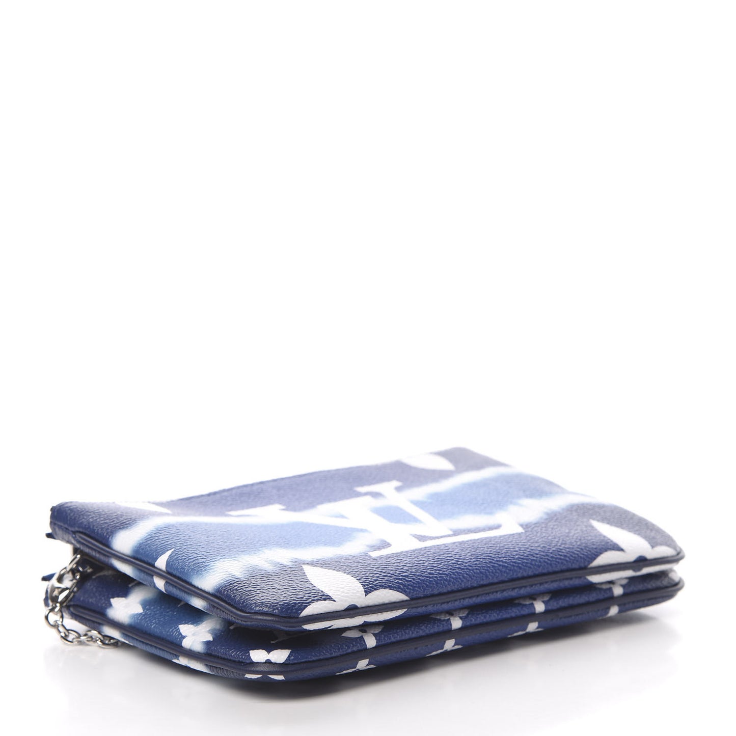 Monogram Giant Escale Double Zip Pochette Blue