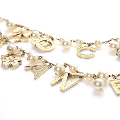 Chanel Pearl Charm Coco CC Belt Gold 7 of 11