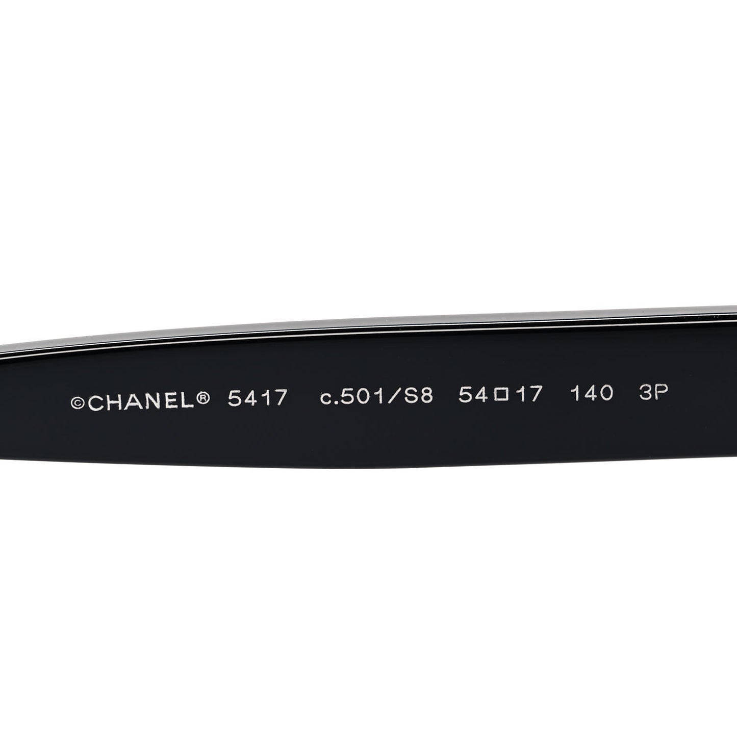 Acetate Polarized Square Sunglasses 5417 Black