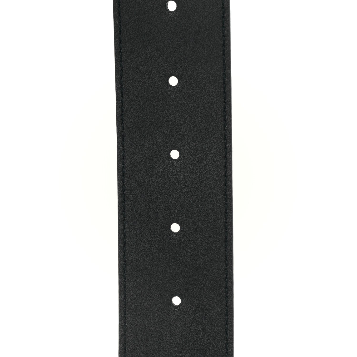 Gucci Textured Calfskin Double G 40mm Belt 95 38 Black 4 of 4