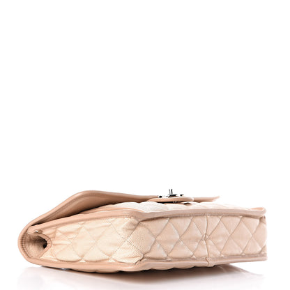 Chanel Caviar French Riviera Large Flap Beige 4 of 12