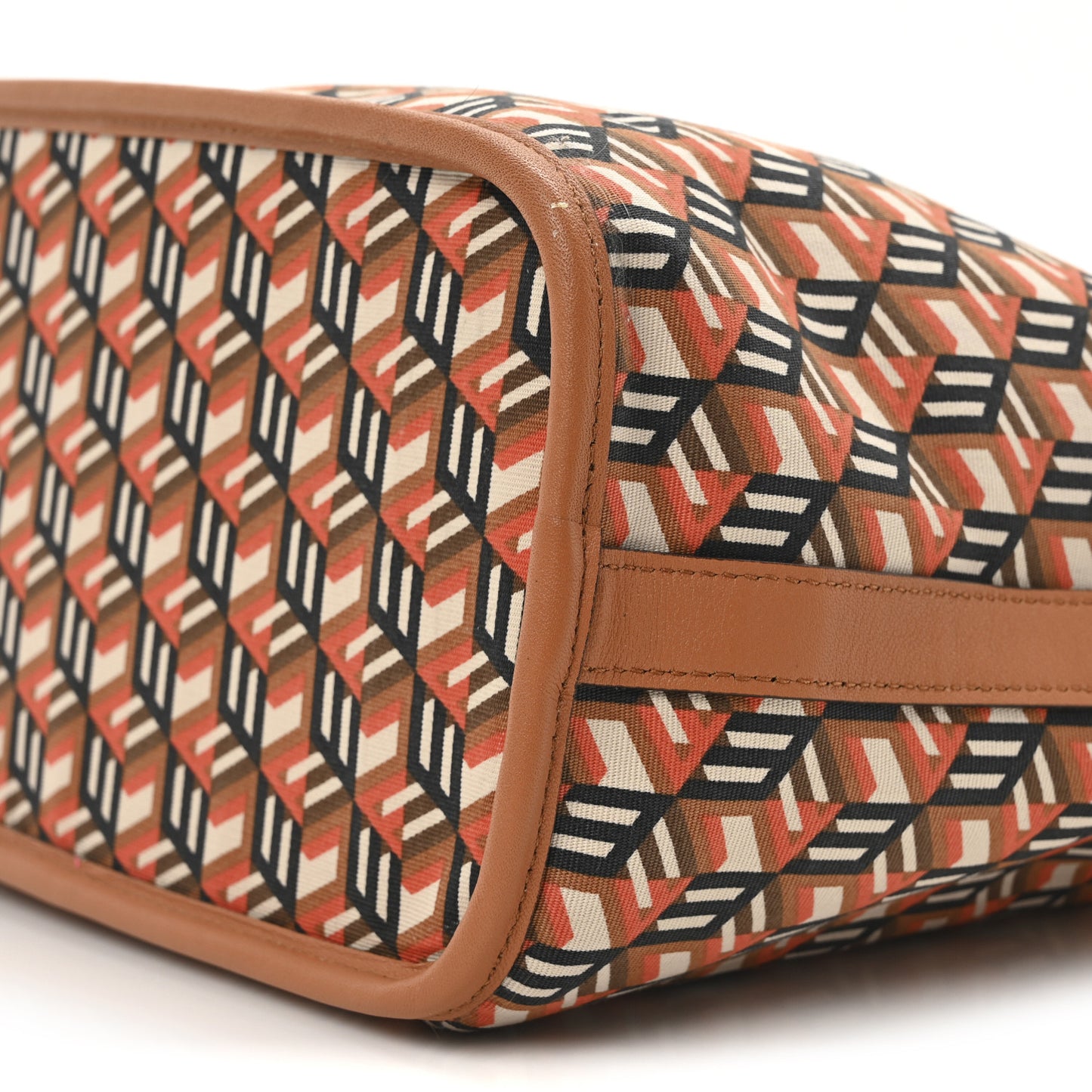 Visetos Small Liz Reversible Shopper Tote Cognac Cognac