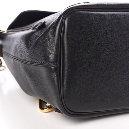 Chloe Suede Calfskin Small Faye Backpack Black 11 of 12
