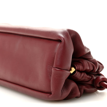 Mansur Gavriel Lambskin Mini Cloud Clutch Pomegranate 9 of 9