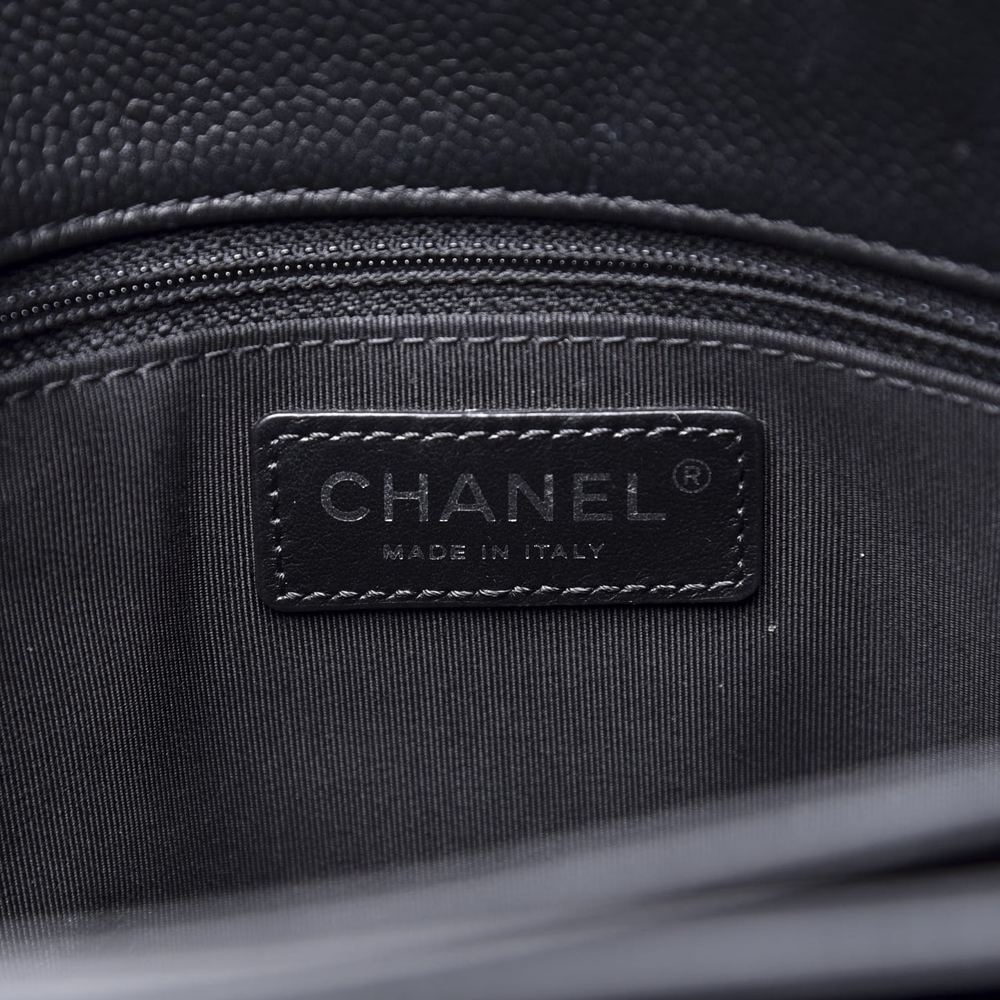 Caviar Quilted Urban Companion Shopping Tote Black