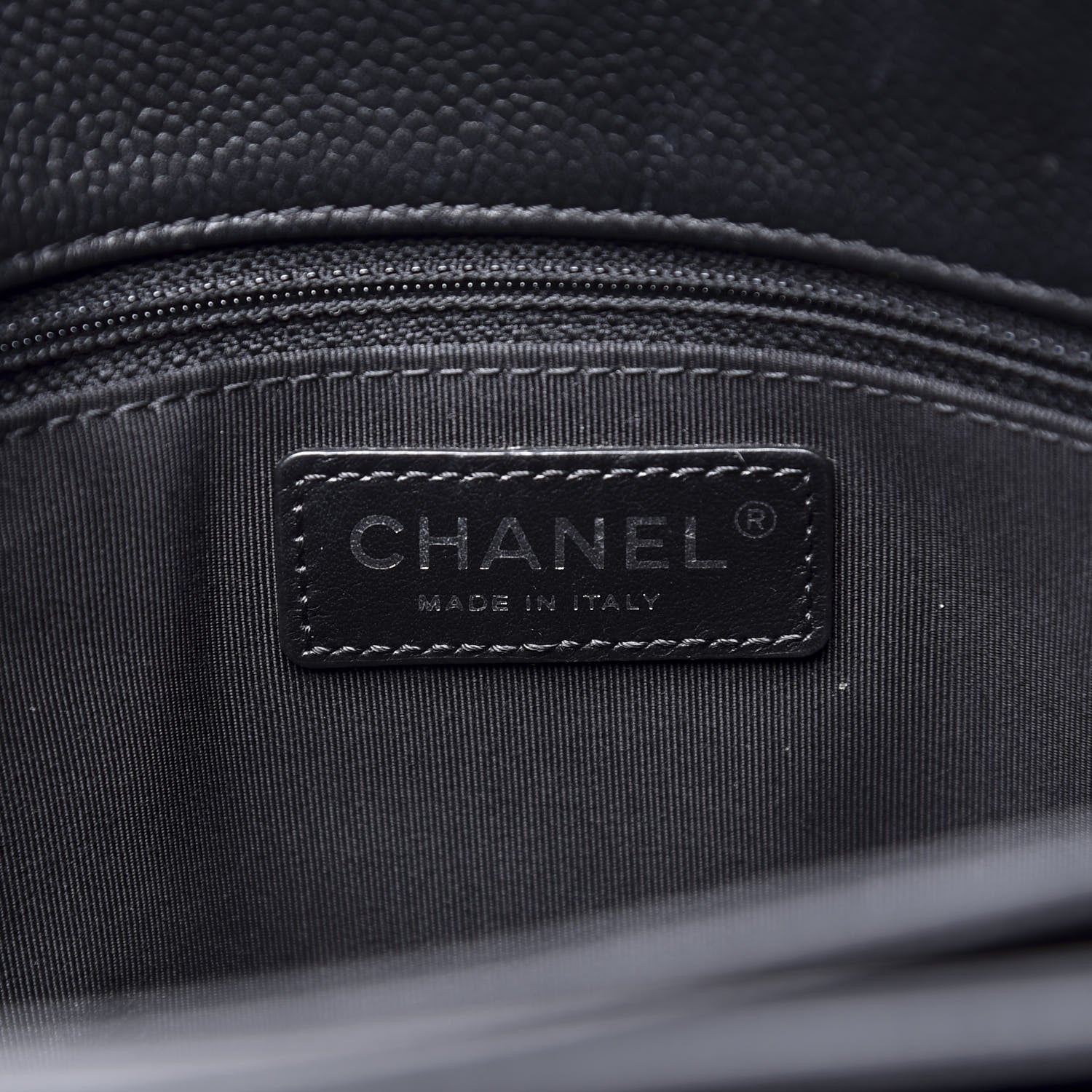 Chanel Caviar Quilted Urban Companion Shopping Tote Black 7 of 12