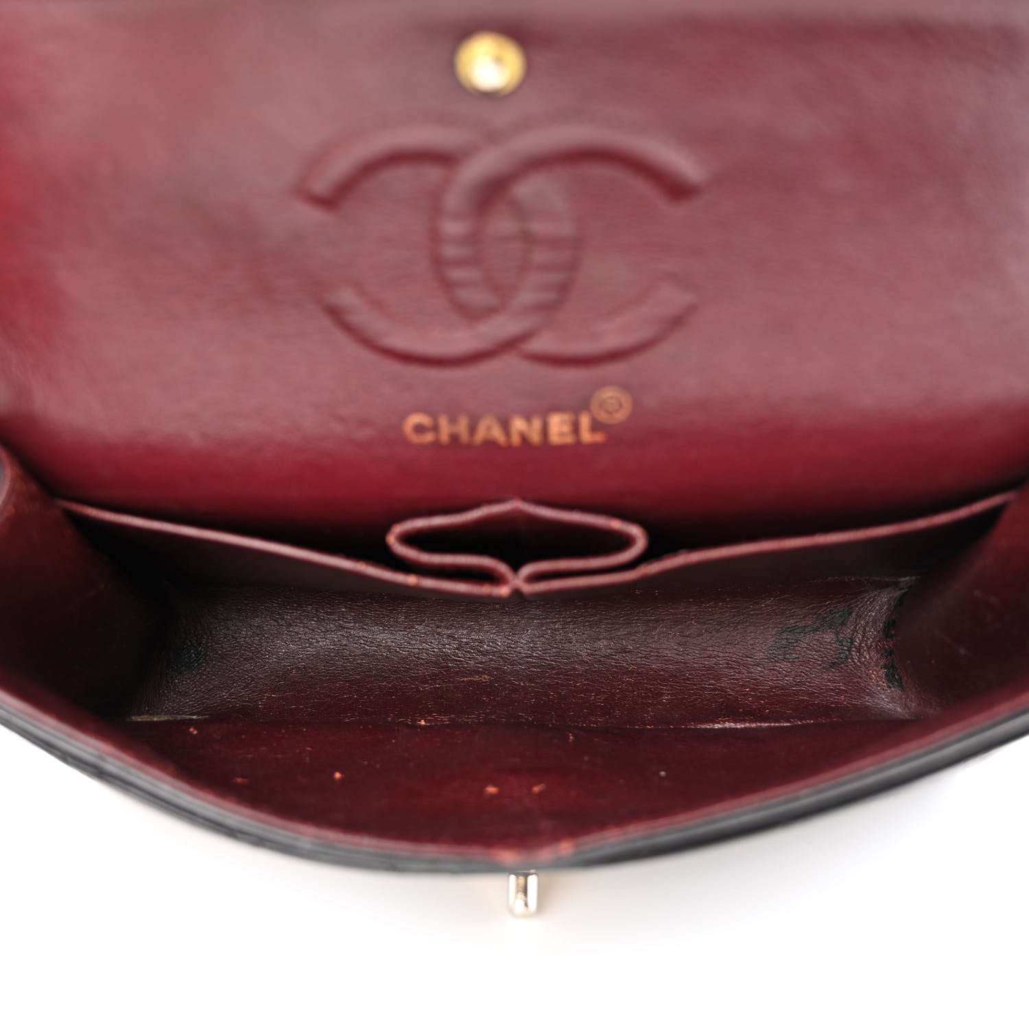 Chanel Lambskin Quilted Small Double Flap Black 5 of 18