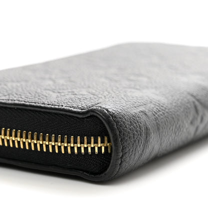 Louis Vuitton Empreinte Zippy Wallet Black 7 of 7