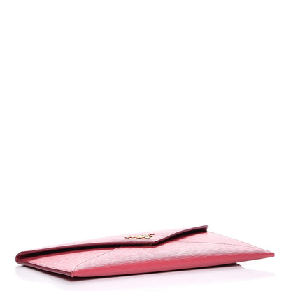 Prada Vitello Move Envelope Wallet Peonia 4 of 8