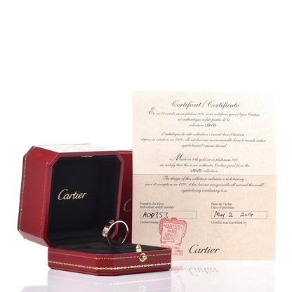 Cartier 18K Pink Gold 5.5mm LOVE Ring 58 8.25 5 of 5
