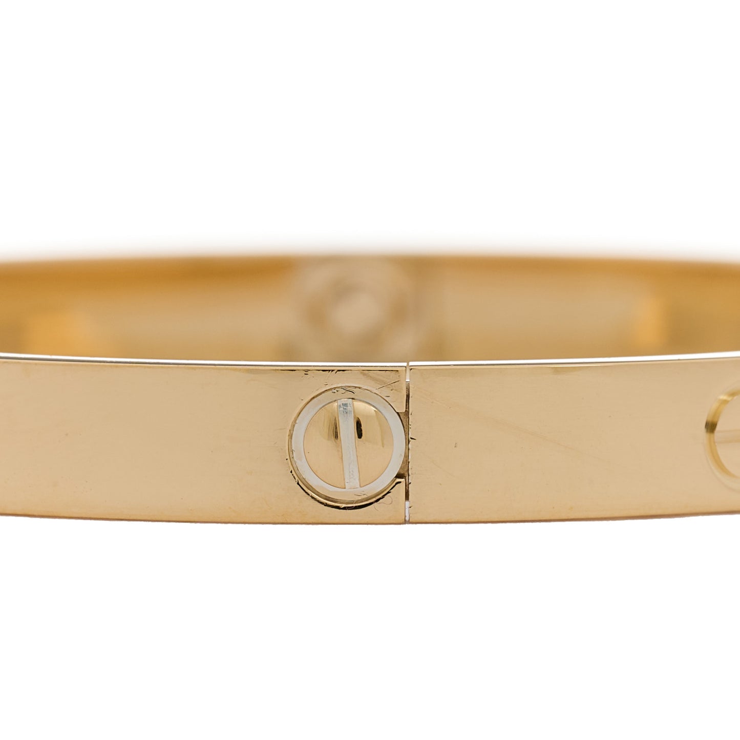 18K Yellow Gold LOVE Bracelet 19