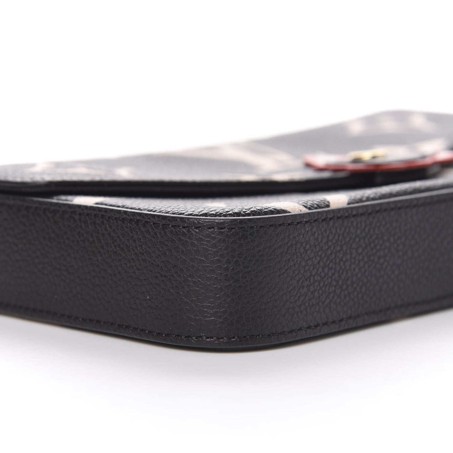 Empreinte Monogram Giant Crafty Pochette Felicie Black Creme