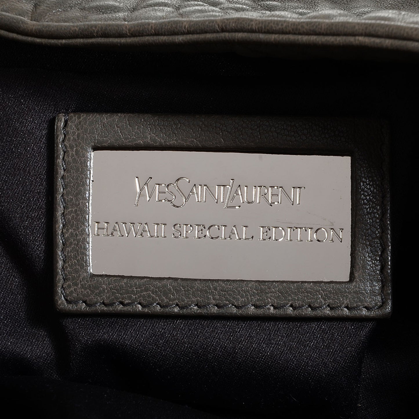 Leather Large Roady Grey