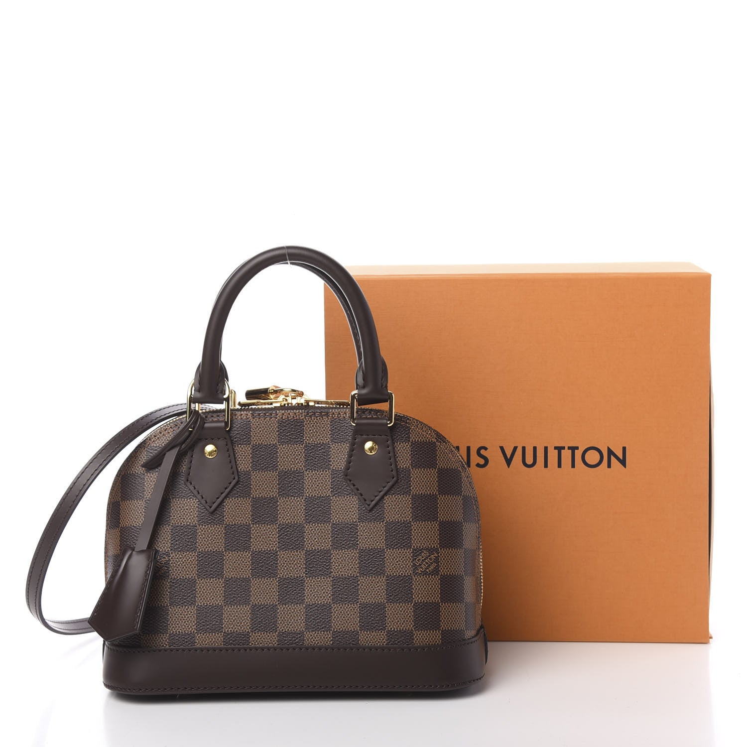 Louis Vuitton Damier Ebene Alma BB 11 of 11