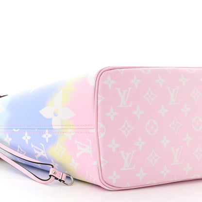 Louis Vuitton Monogram Escale Neverfull MM Pastel 9 of 11