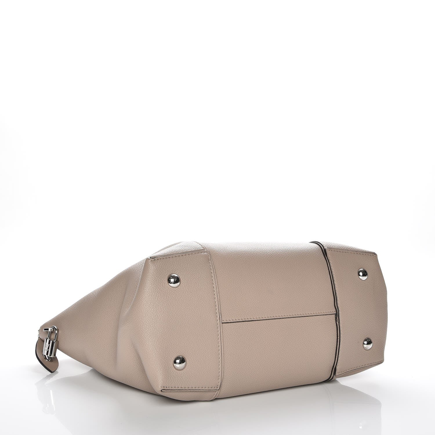 Louis Vuitton Veau Cachemire Soft Lockit MM Galet 5 of 8