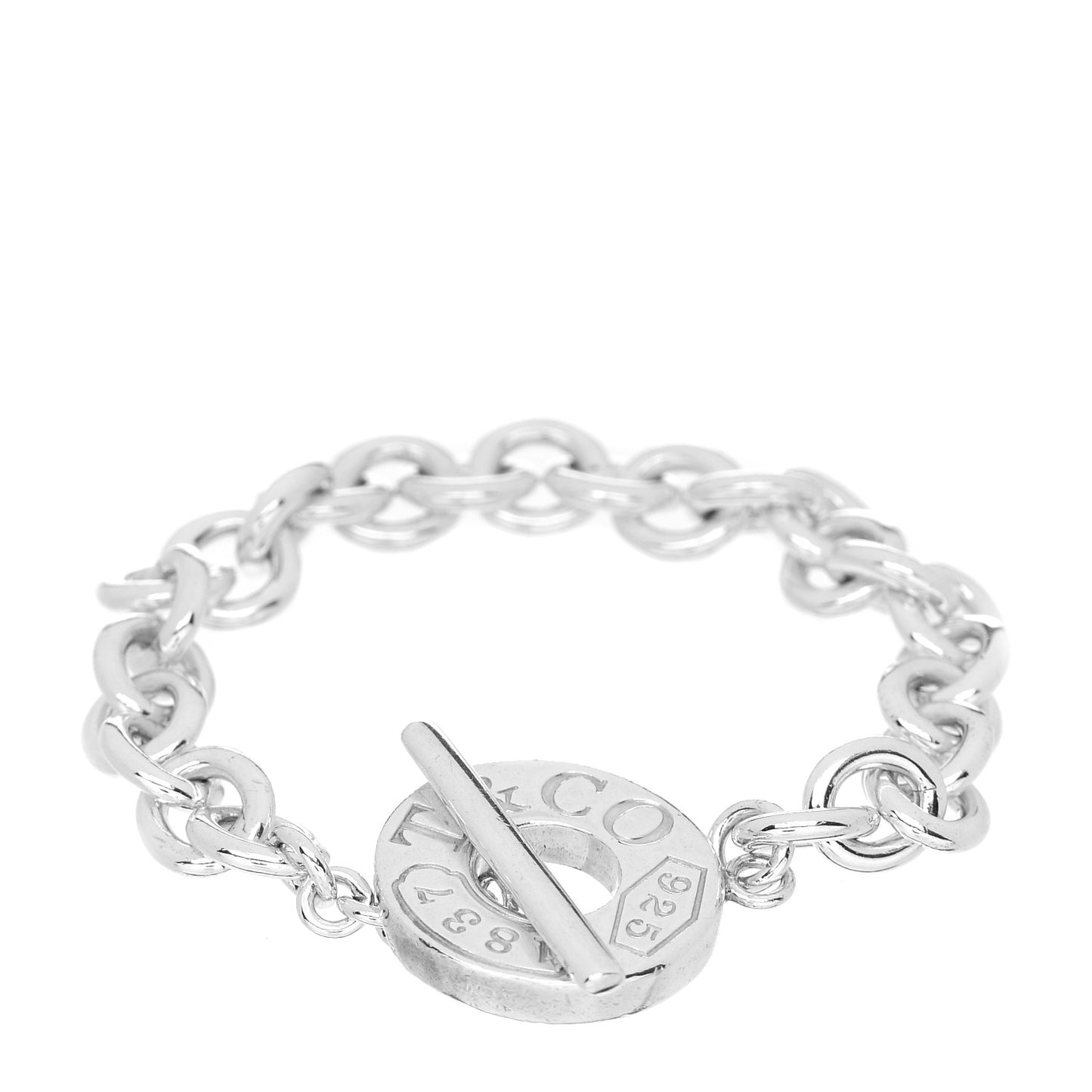 Sterling Silver 1837 Toggle Bracelet