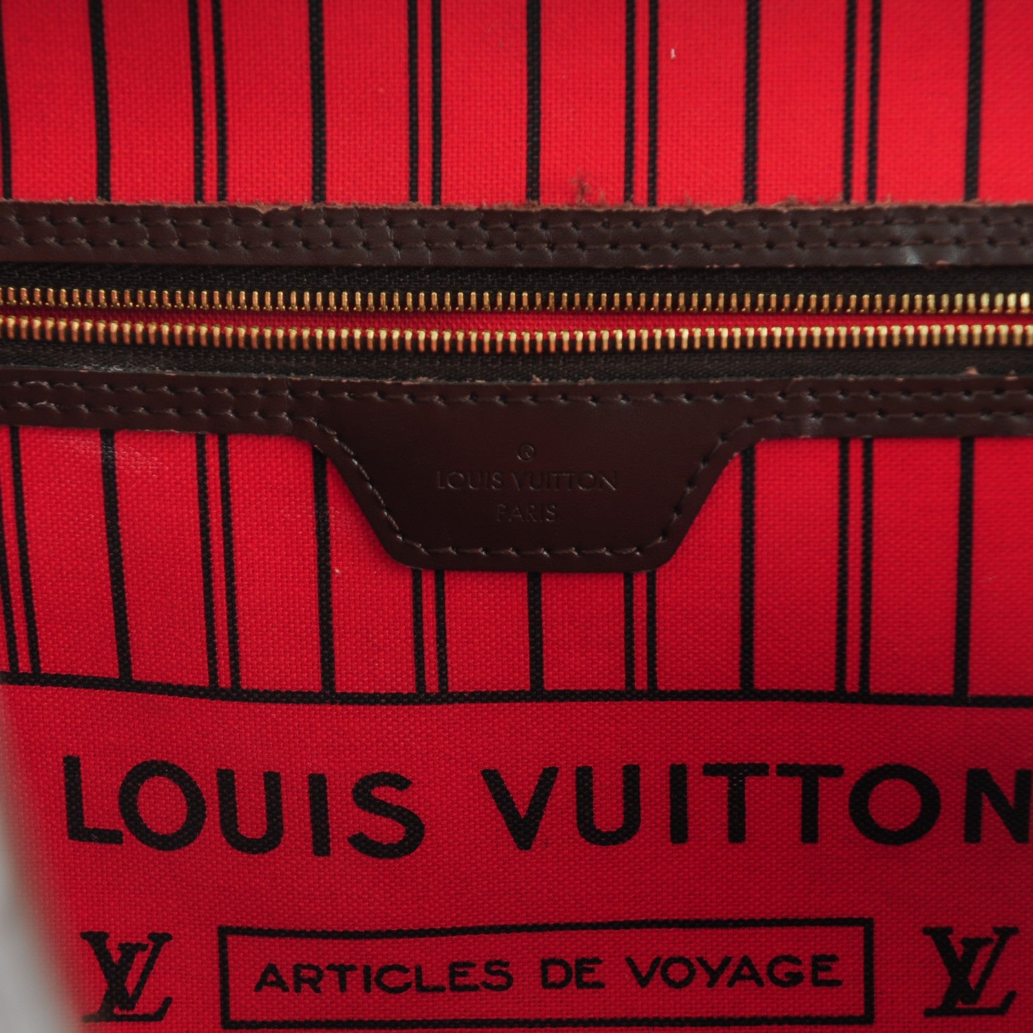 Louis Vuitton Damier Ebene Neo Neverfull MM 7 of 9