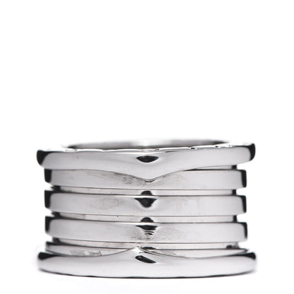Bulgari 18K White Gold B.Zero1 Five-Band Ring 53 6.25 1 of 4